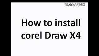 How to install Corel draw X4 | Installing CorelDRAW Graphics Suite X4