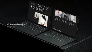 Modern Laptop Mockup Video - After Effects Template