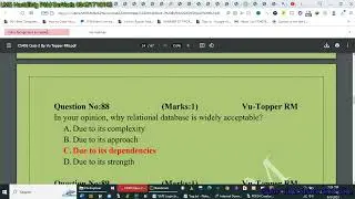 CS403 Quiz 2 Solution Spring 2023 100% Verified Answers