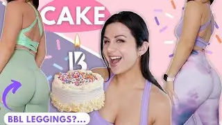 GOT CAKE? NEW BUFFBUNNY COLLECTION CAKE TRY ON HAUL REVIEW! | BBL LEGGINGS?... 