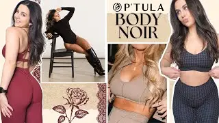 BODY NOIR! NEW PTULA TRY ON HAUL REVIEW | SIREN LEGGINGS | SPORTS BRAS | WINTER STYLE