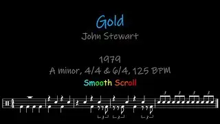 Gold, Chords, Lyrics and Timing