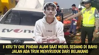 Kru tv one di dalam mobil Avanza viral || turut berdukacita
