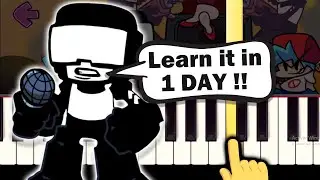 Friday Night Funkin' WEEK 7 - Stress - EASY Piano tutorial