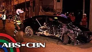 UKG: Van sumalpok sa kotse sa Marcos Highway; 1 sugatan