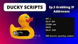 How to Grab IP Address DuckyScript Tutorial Ep.3