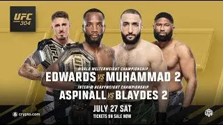 ufc 304 countdown!!!