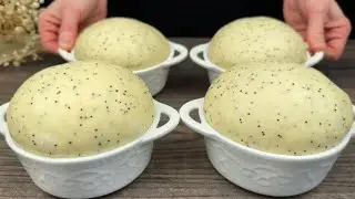 Просто добавьте уксус! Эту тайну мало кто знает! Хлеб в Чашках!😱