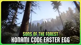 Sons of the Forest - Konami Code Easter Egg