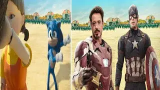 Sonic The Hedgehog in Squid Game ?! - Funniest SQUID GAME 2 Videos On YouTube !