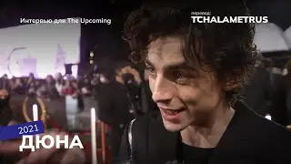Интервью с Тимоти Шаламе для The Upcoming, 2021