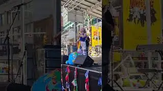Just another day around the way in NYC with Mandy Mayhem live in Times Square for Earth Day 2025
