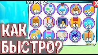 КАК БЫСТРО ПРОКАЧАТЬ Mastery В ПЕТ СИМУЛЯТОР Х???! ROBLOX Pet Simulator X
