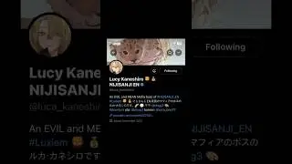 Mafia vtuber in a April fools nutshell… #lucakaneshiro #vtuber #envtuber