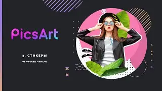 PicsArt. 3. Стикеры