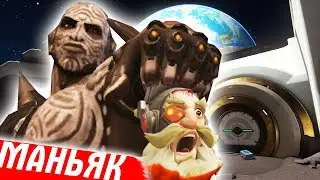 Маньяк Кулак Смерти открыл охоту на Торбьорна [Overwatch]