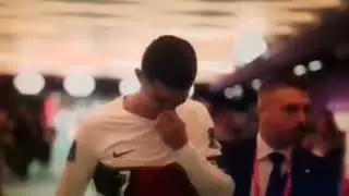 Cristiano Ronaldo Crying After Portugal’s Loss Against Morocco | FIFA World Cup 2022