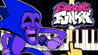 Endless song - Friday Night Funkin vs Sonic.EXE - EASY Piano tutorial