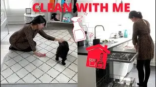 WHOLE HOUSE CLEAN WITH ME 🔴  - MOTIVATION - Beraber temizlik ve evi toparlayalım. - Motivasyon. 🏠