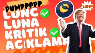 LUNA COİN LUNC --- VERİLER GELDİ --- ACİL VİDEO 🚨🚨