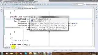 Swing CRUD Application on Eclipse and WindowBuilder