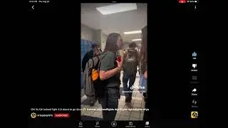 I react to this weird girls fighting in school!