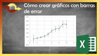 Cómo hacer gráficos con barras de error en Excel