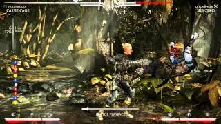 MK X Cassie Cage 44% corner combo (EX nuttpunch ender)