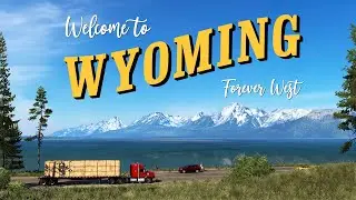 Первый взгляд на DLC Wyoming для American Truck Simulator!