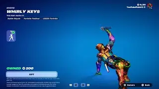 NEW WHIRLY KEYS EMOTE! Fortnite Item Shop [August 15th, 2024]