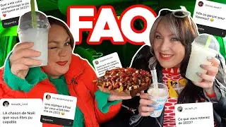 Un genre de mix VLOG-FAQ-BOUFFE LOUCHE 2022 de restos rapides! |  2FILLESORDINAIRES