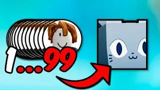 Выбиваю Хуга со 100 Аккаунтов в Pet Simulator 99 