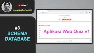 #3 Schema Database | Aplikasi Web Quiz v1