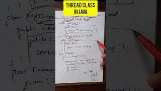 How to create a Thread class in Java 
