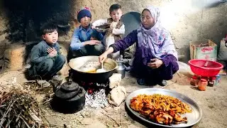 This is the Daily Chores of Mountain life | Village life in Afghanistan | Ebrahim Danish