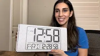 PERSUPER Large Digital Wall Clock with Remote Control Review #amazon #earnscommissions