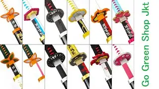 Pedang Anime Katana by Go Green Shop Jkt