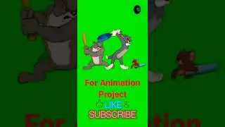 Tom & Jerry #green #chromakey #animation