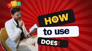 How to use DOES and add S/ES 