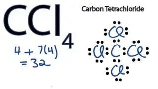 CCl4 Lewis Structure - How to Draw the Dot Structure for CCl4 (Carbon Tetachloride)
