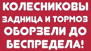 Колесниковы// Задница и Тормоз оборзели до беспредела! // Обзор видео//