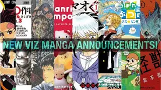 New Viz Media Manga Announcements for Fall 2021!