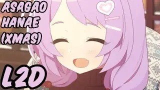 [Blue Archive] Asagao Hanae (Christmas) L2D [ENG SUB]