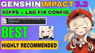 GENSHIN IMPACT - 3.3 Lag Fix And Boost FPS On Any Android Phone | Genshin Impact Config