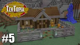 TekTopia #5 - Barracks and Guards (Minecraft Villager Mod)