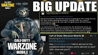 Warzone Mobile Next Biggest Update Official News | Low End Device Optimization & More | New Update