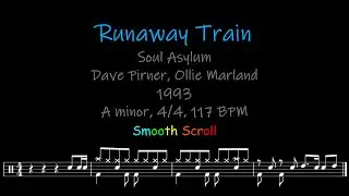 Runaway Train, Chords, Lyrics and Timing