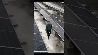 1 MW Solar plant at a Spinning mill