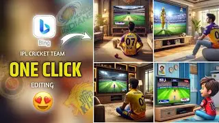 3D IPL Ai Photo Editing || IPL Photo Editing Just One Click || Bing Image Creator Photo Editing