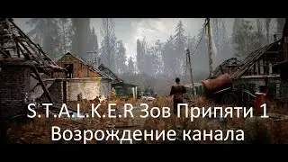 Прохождение S.T.A.L.K.E.R Зов Припяти ☢️ №1 Возвращаемся в Зону | Возрождаю канал